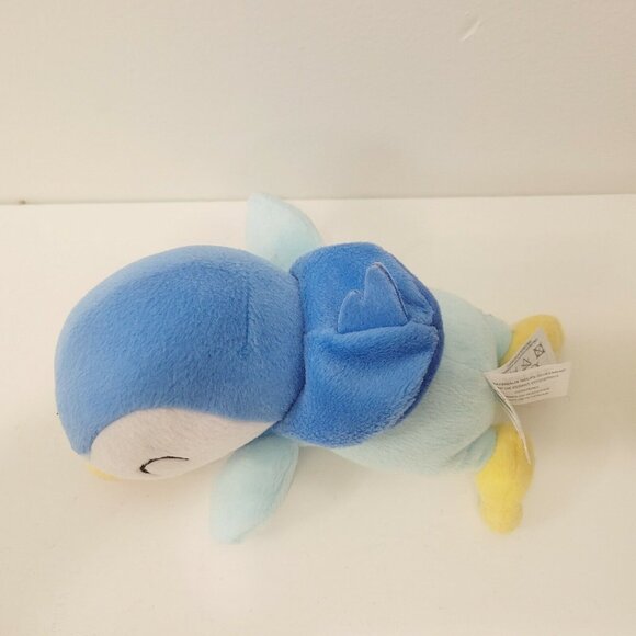 Pokemon Tomy Piplup Pochama Plush Stuffed Toy Soft & Cuddly Collectible 2017 - Picture 3 of 6